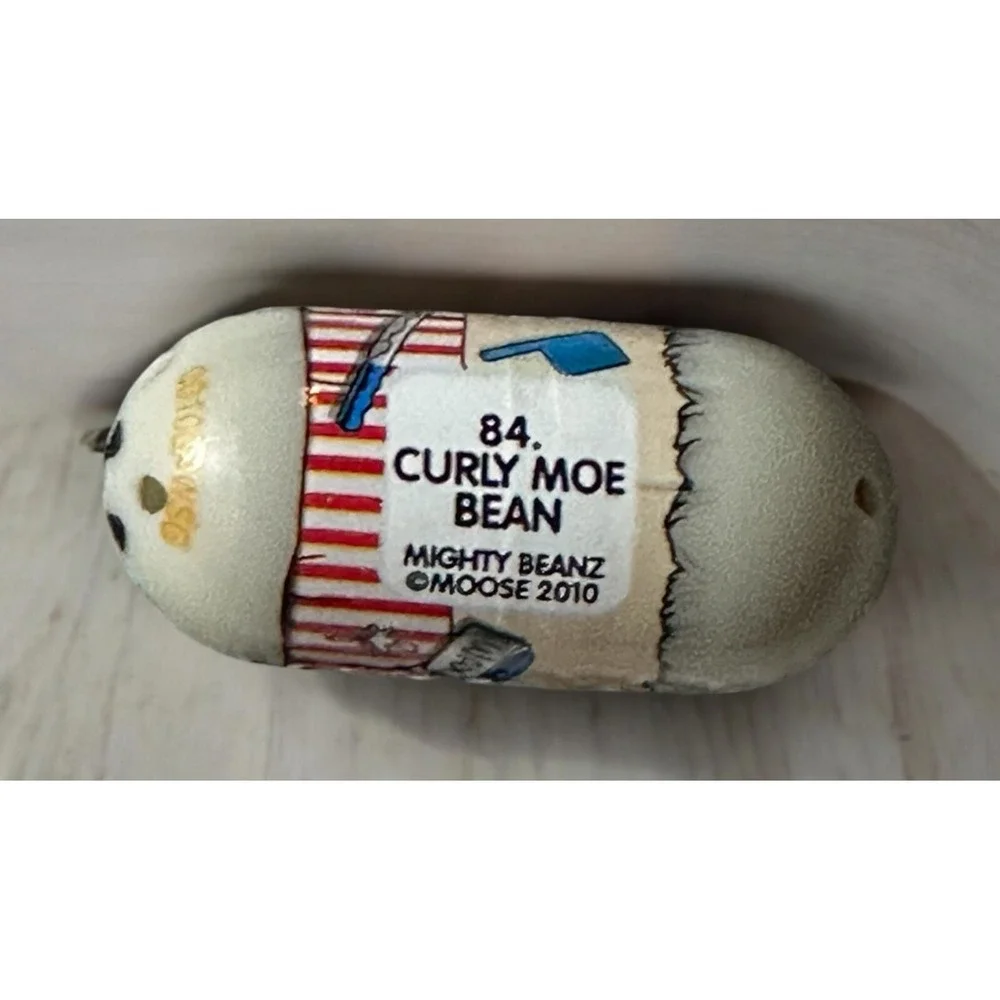 Mighty Beanz Series 1 Curly Moe Bean‎ 84